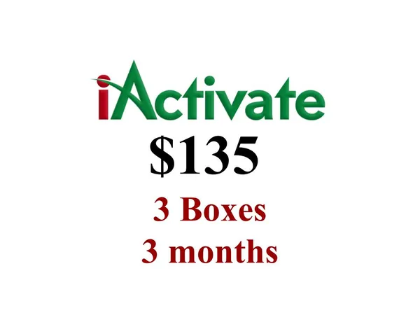 3 Box Equipment Support, 3 Months